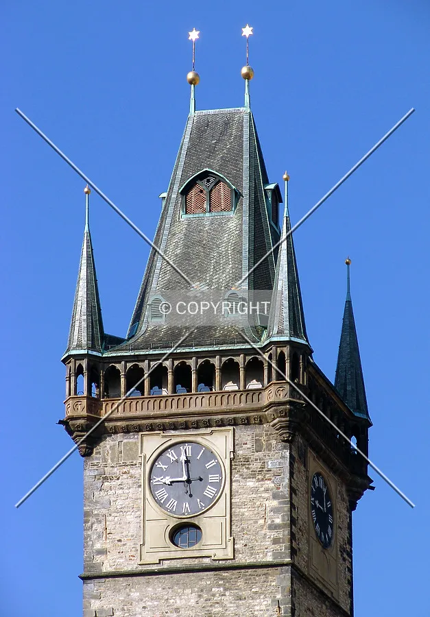 The top of the tower