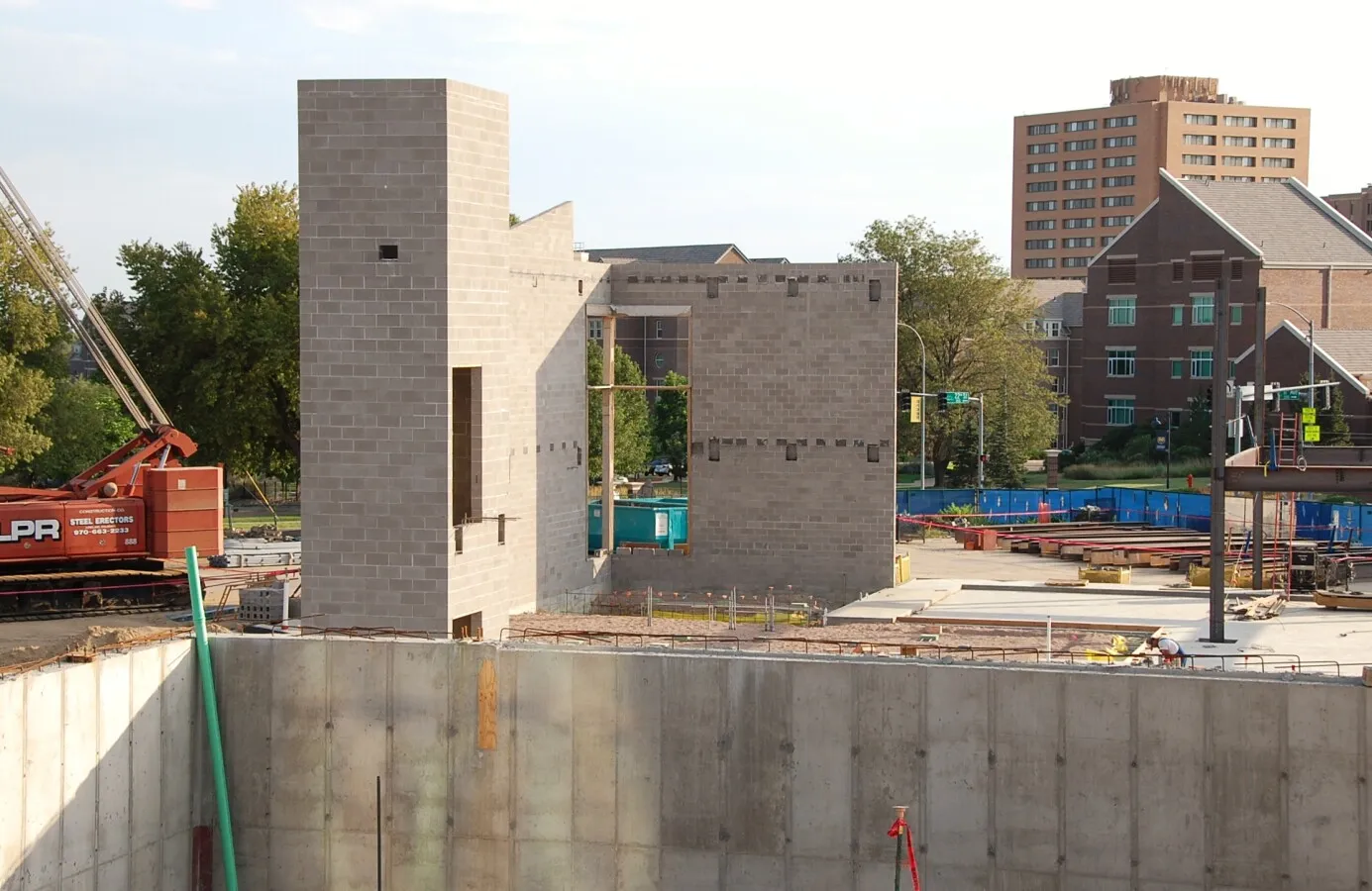 View to the southwest