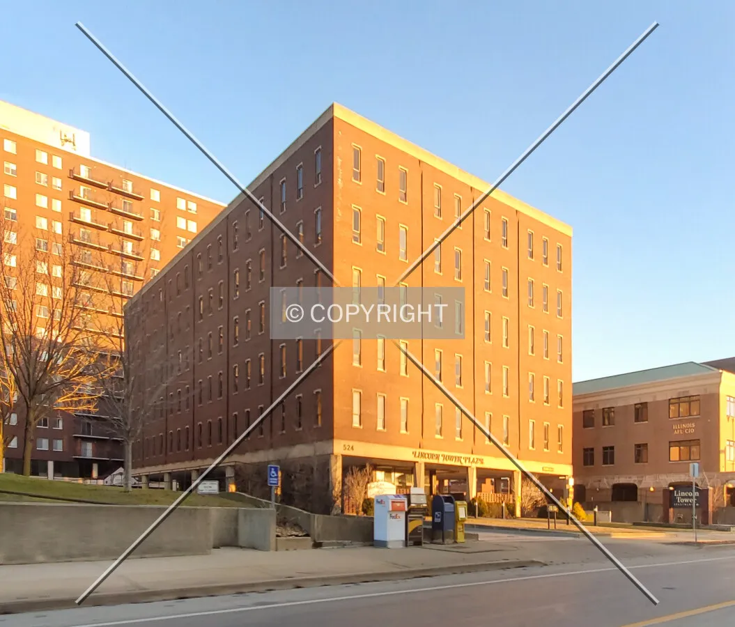 Northwest view; February 2, 2020