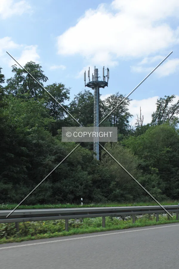 Cellular phone mast at B26