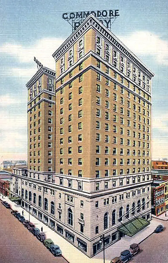 Vintage view from the northeast