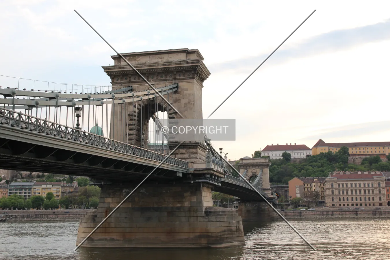 View from the embankment on Pest