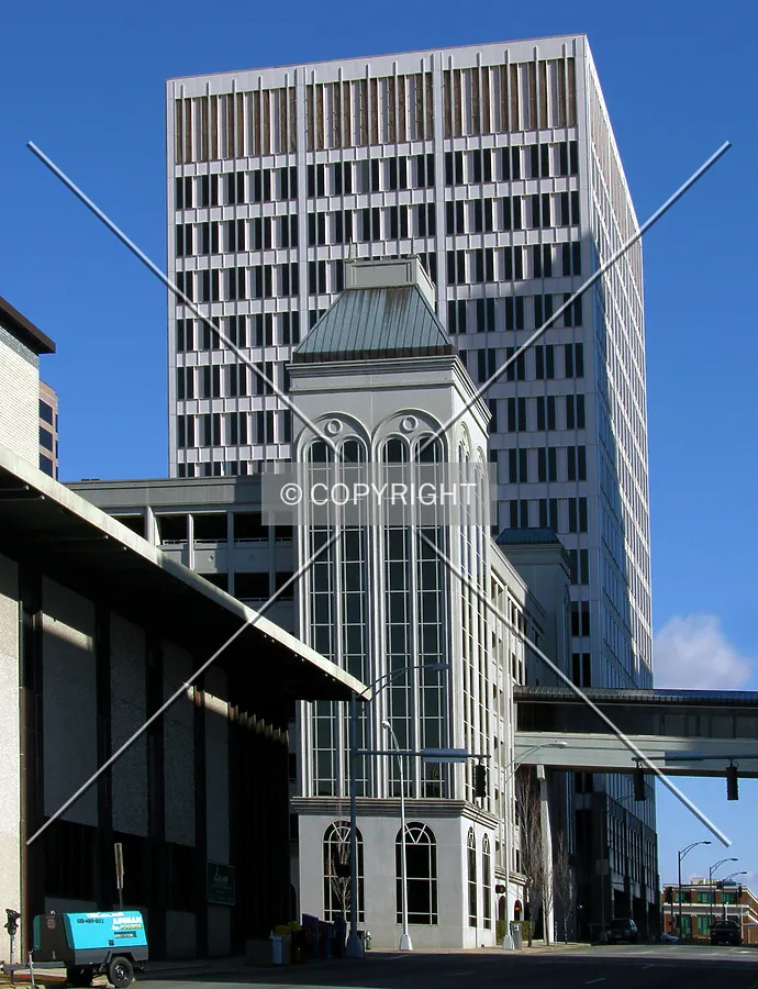 Vintage view from the west on Friendly Avenue
