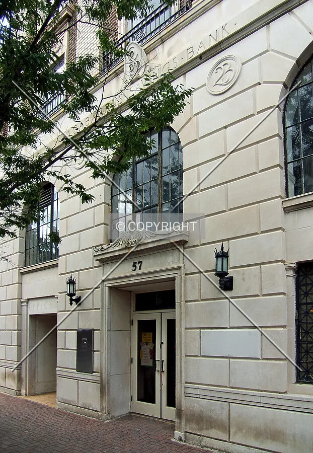 Main entrance on Union Street from the southeast