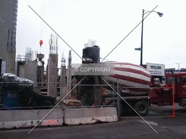 Concrete delivery; 23 December 2003