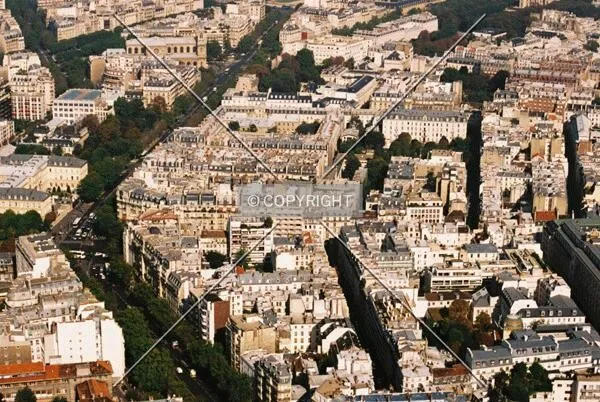 View over Paris from Tour Montparnasse