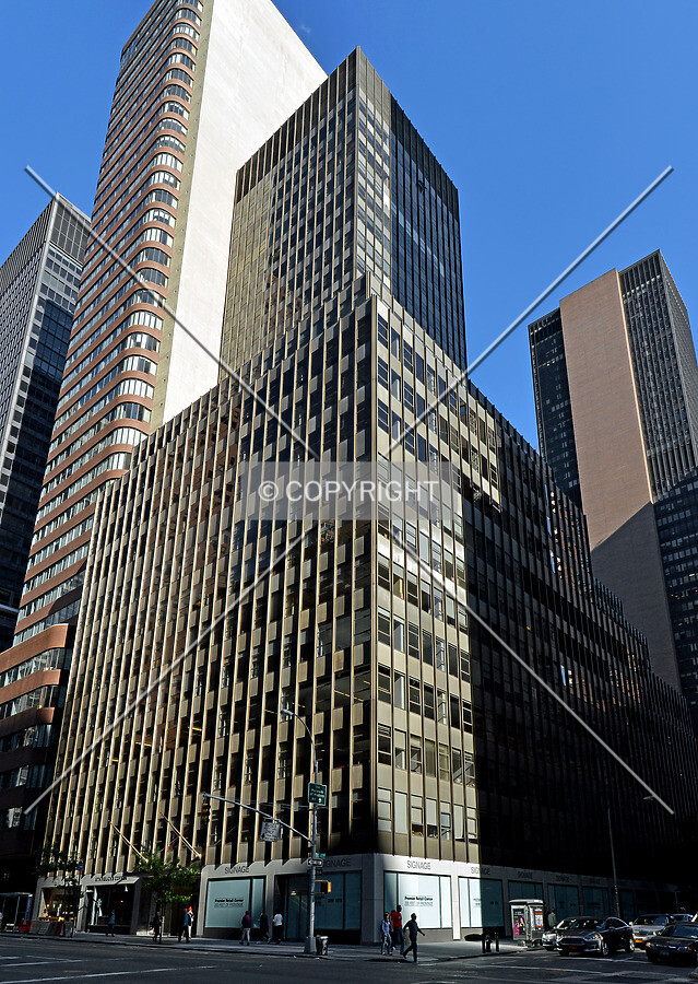 View from the southwest at 3rd Avenue and 47th Street