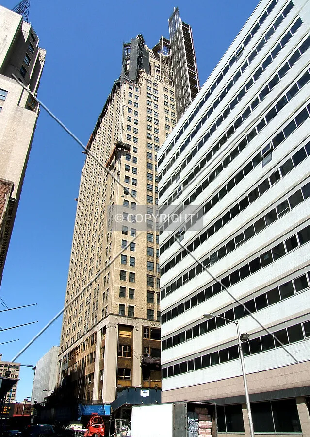 View from the southeast along Commerce Street