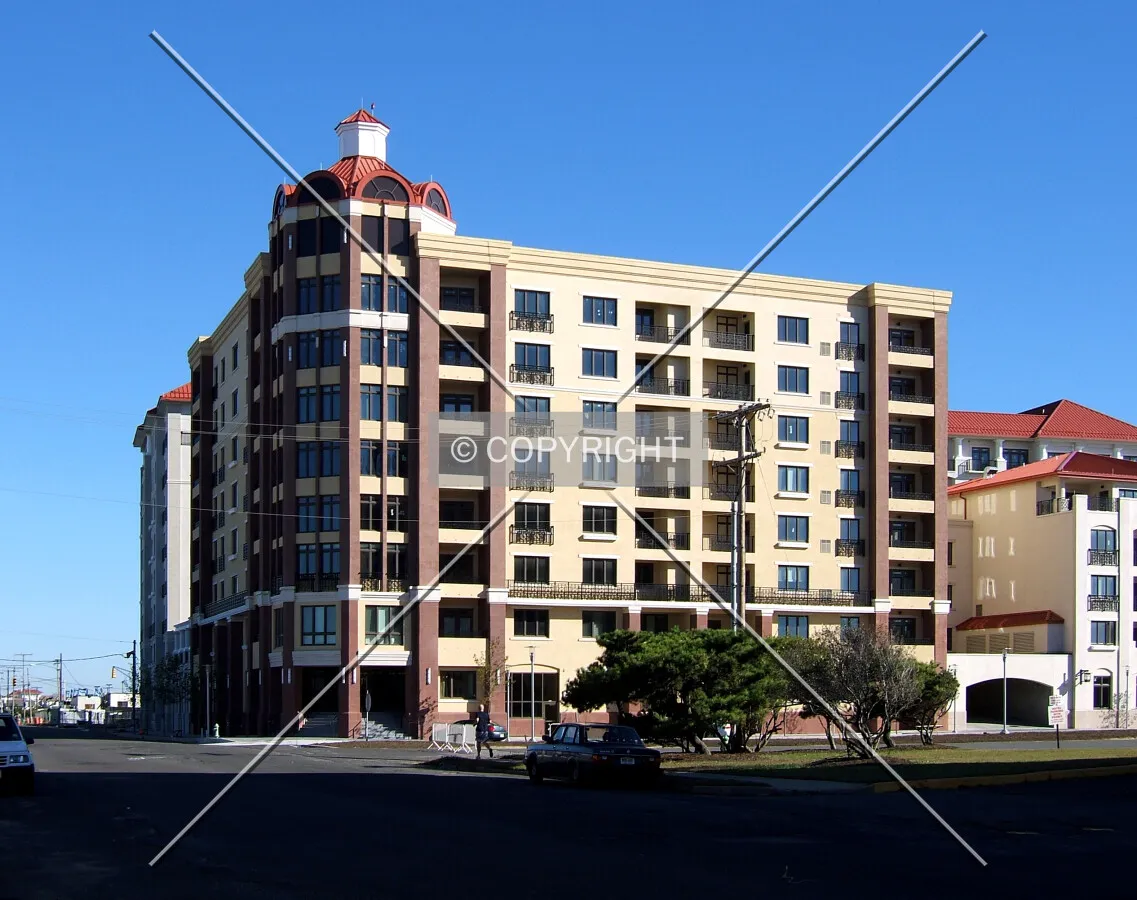 View from the southwest at Kingsley Street and 6th Avenue