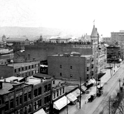 View from the southwest