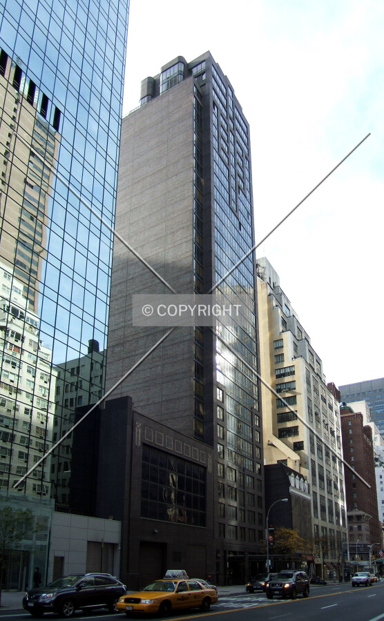 View from the east on 57th Street