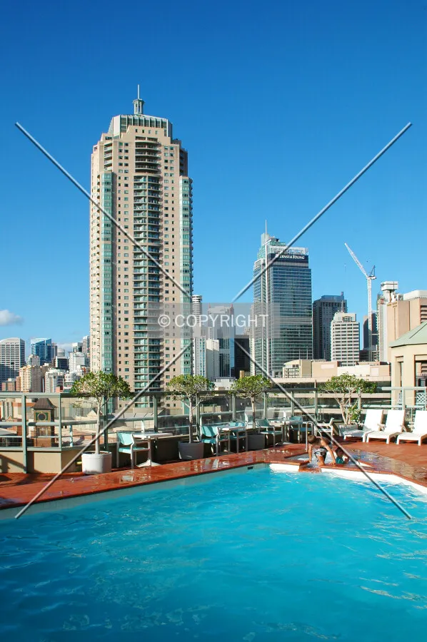 Hotel swimming pool