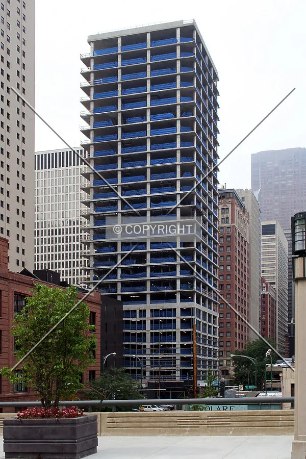 Looking north from Upper Illinois Street
