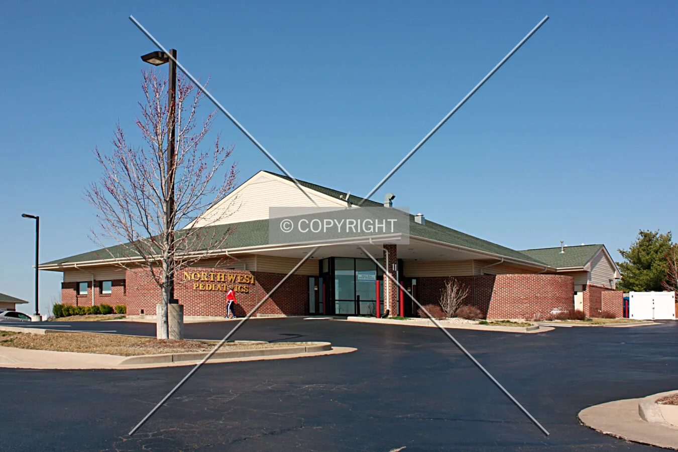 View from the southeast