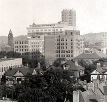 View from the northwest