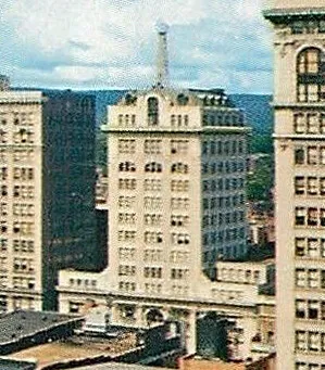 Vintage view from the northeast