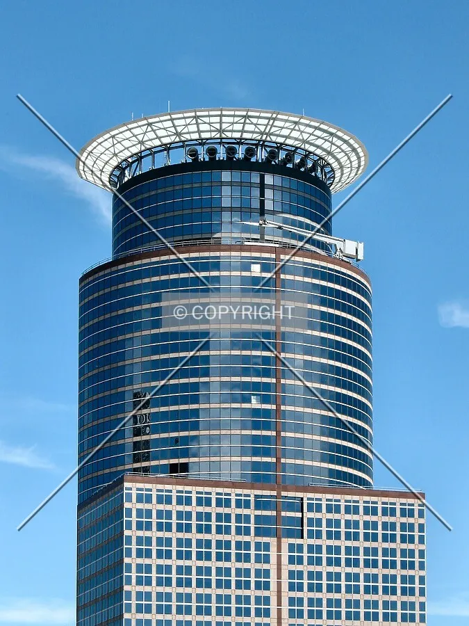 Top floors from the Foshay Tower Observation Deck