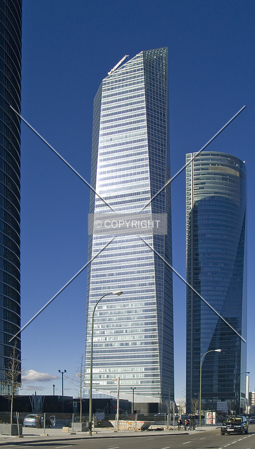View from Paseo de la Castellana
