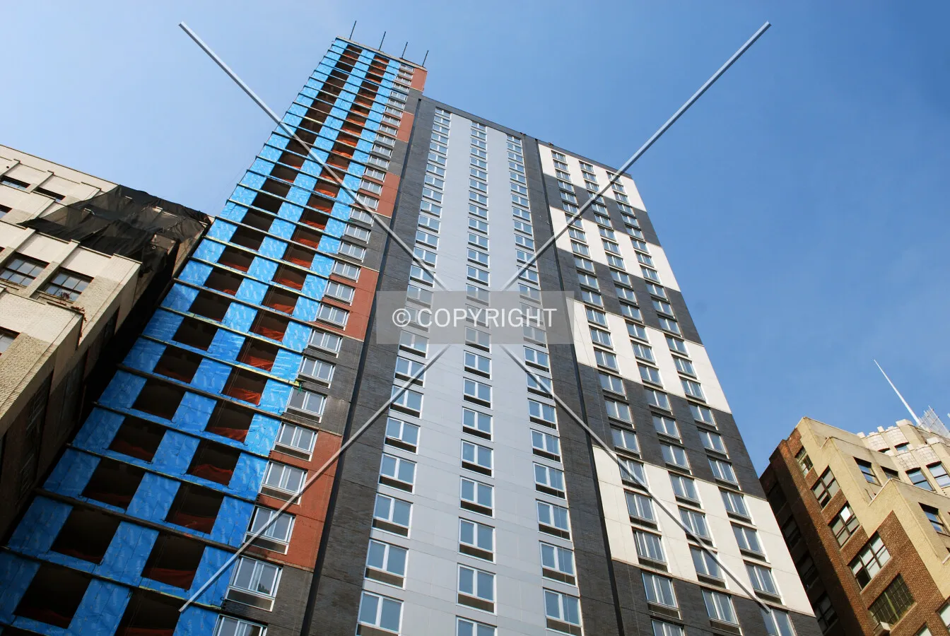 Viewed from West 39th Street