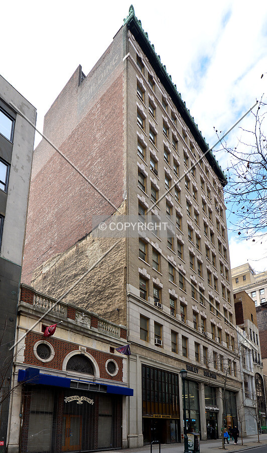View from the northeast on Chestnut Street