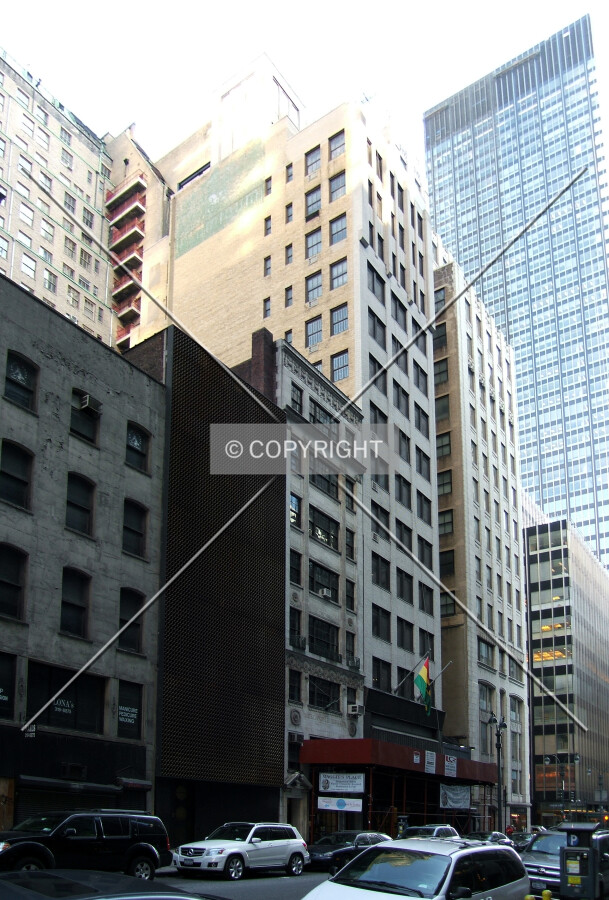 View from the southwest on 47th Street