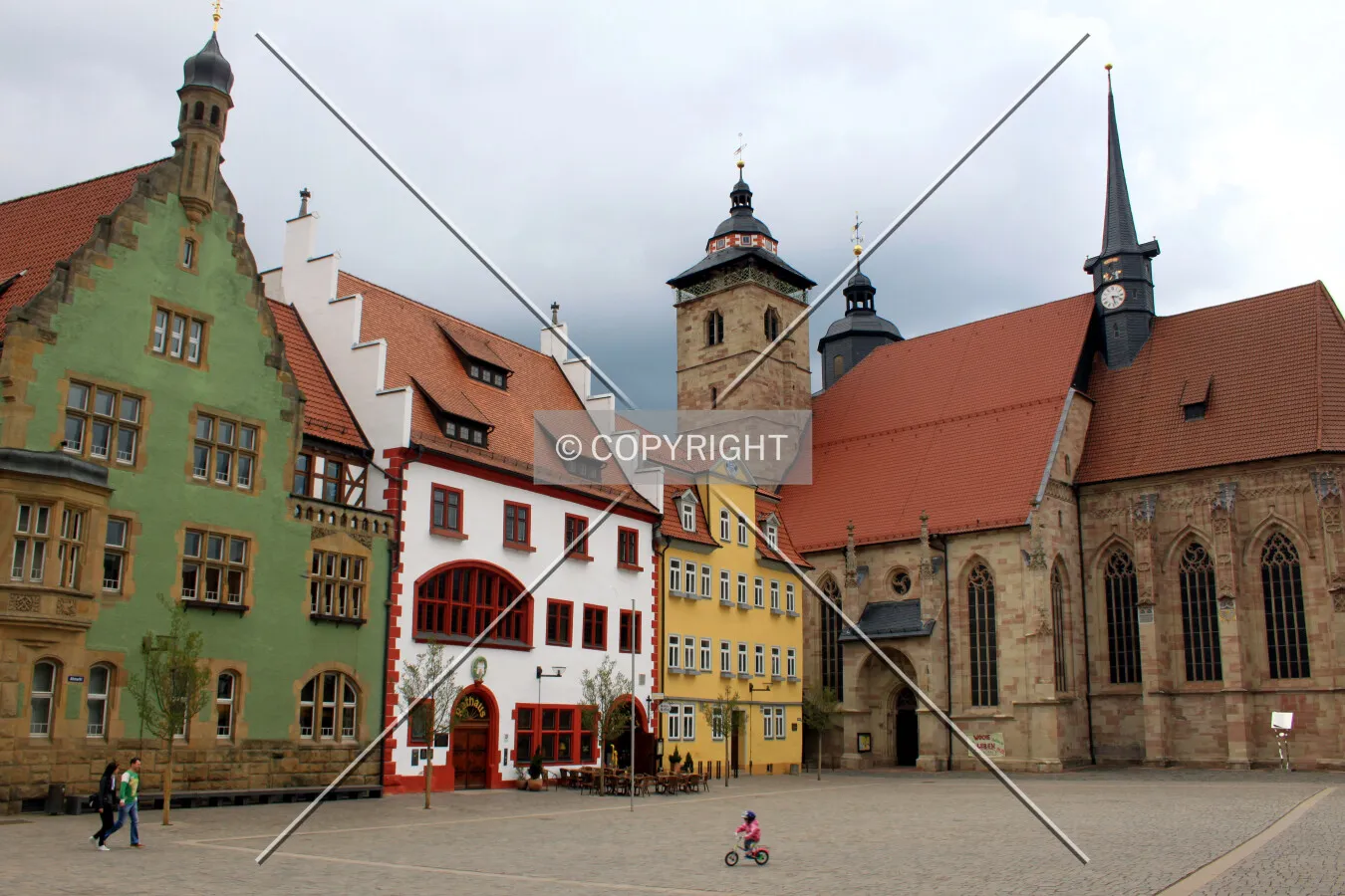Central square in Schmalkalden