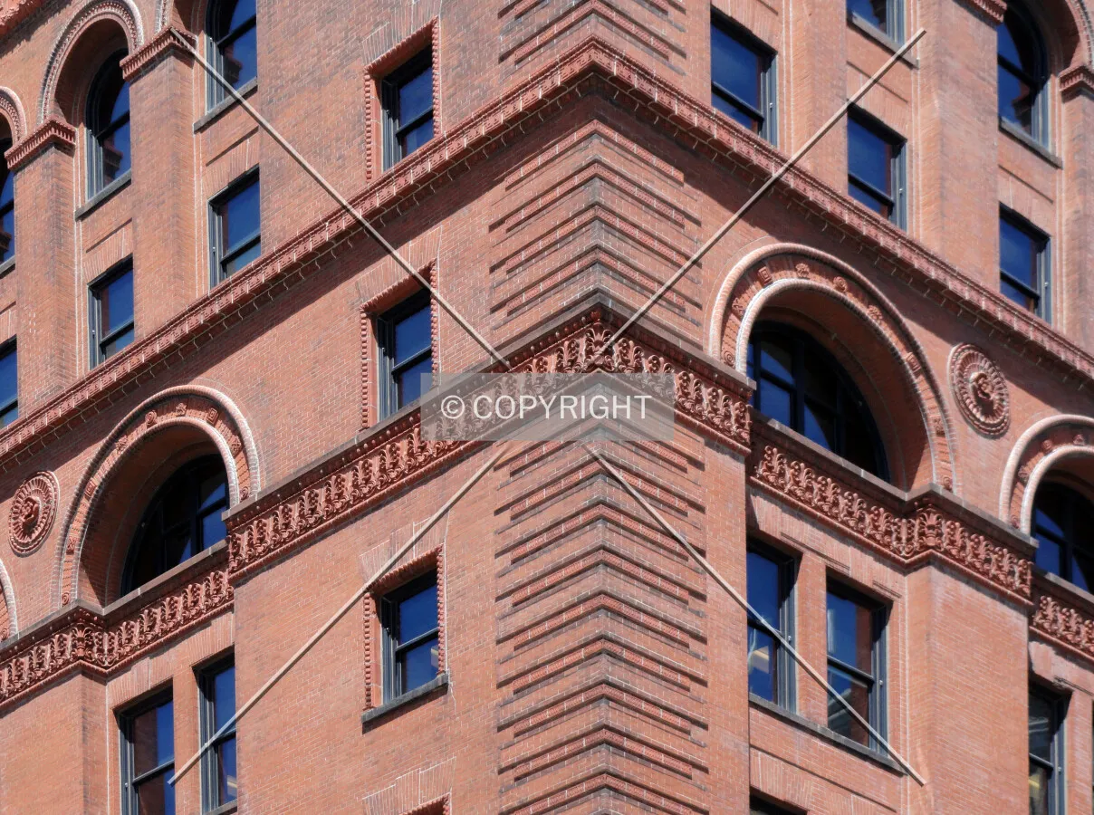 Southwest corner detail