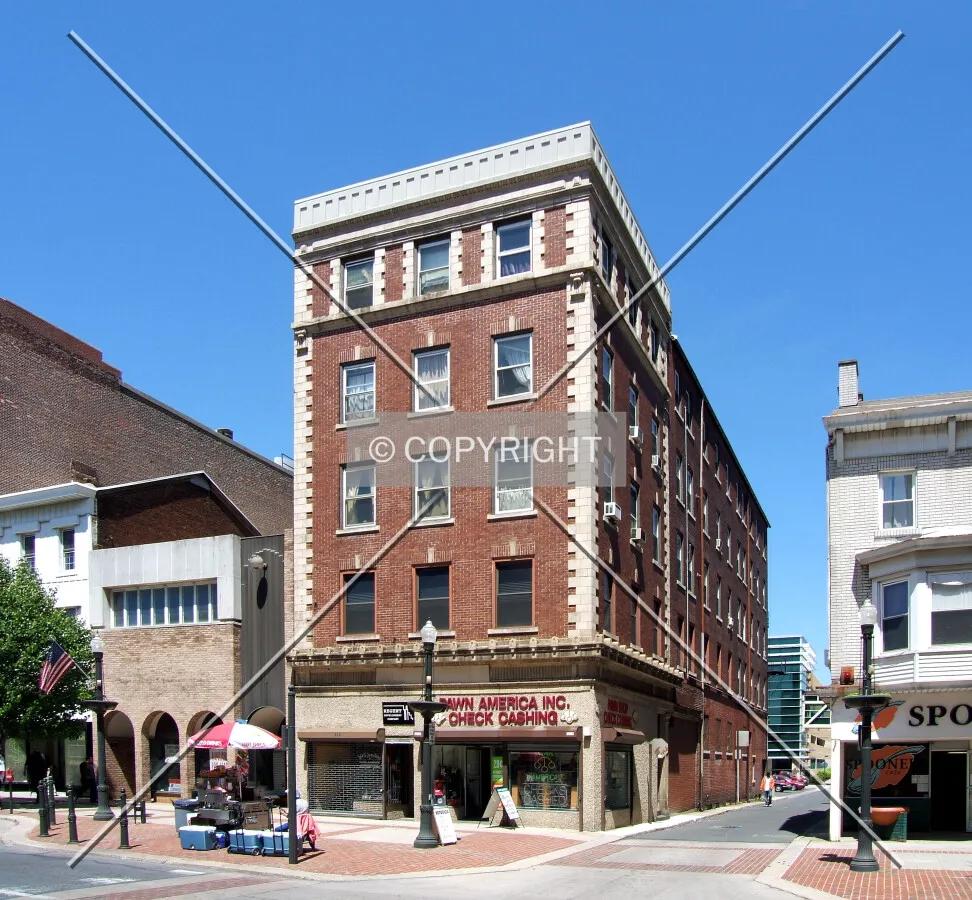 View from the southeast