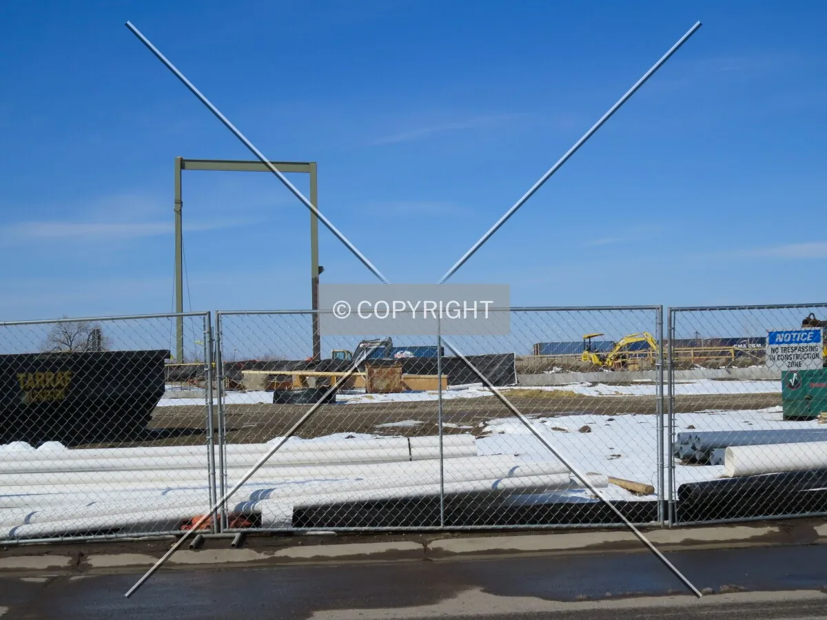 View to the north from 5th Street SE