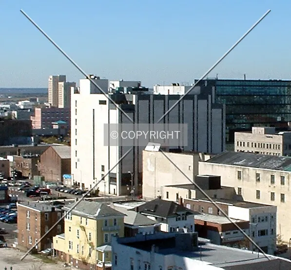 View from the east