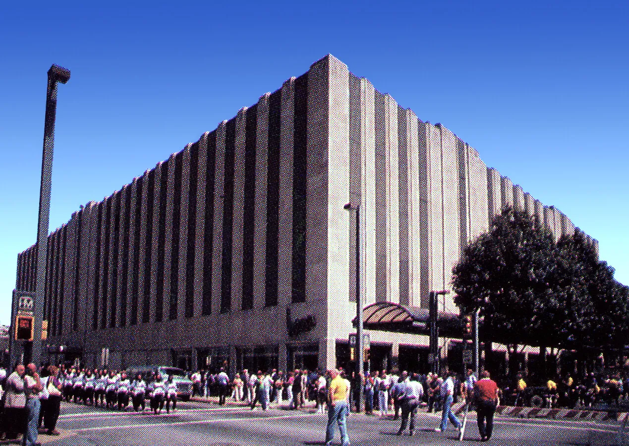 View from the southwest at 9th and Hamilton streets
