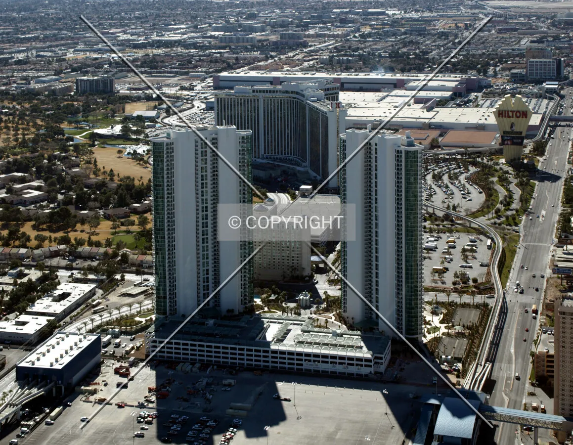 Looking south from Stratosphere Tower
