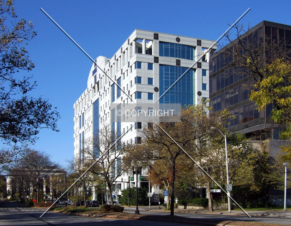 View from the south along Lafayette Boulevard