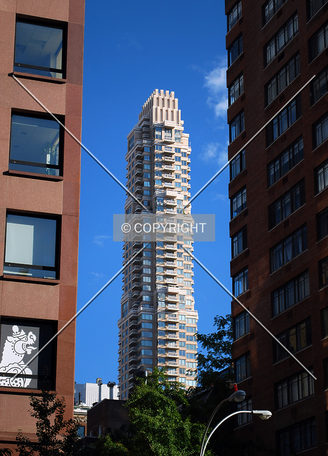 Viewed from Park Avenue looking southward