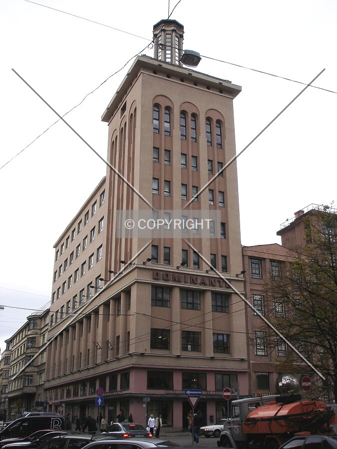 View from Baznicas Street