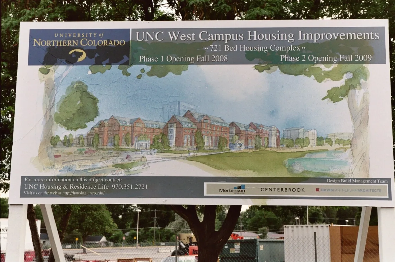 Construction signage