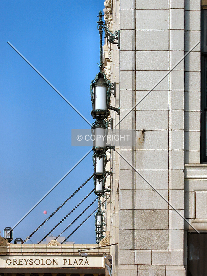 Lanterns along Superior Street