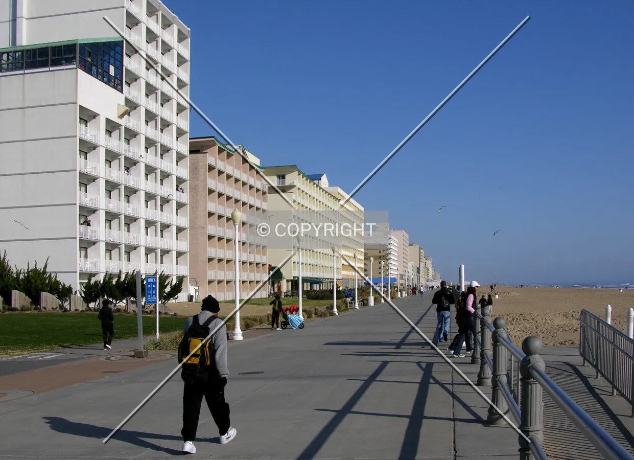 Boardwalk from the south