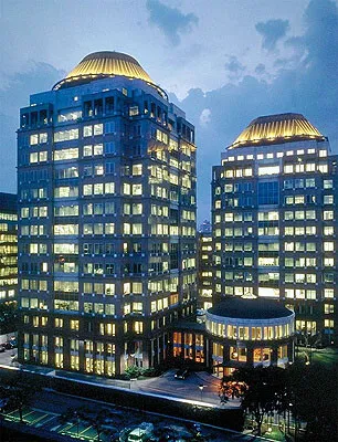 View from another building