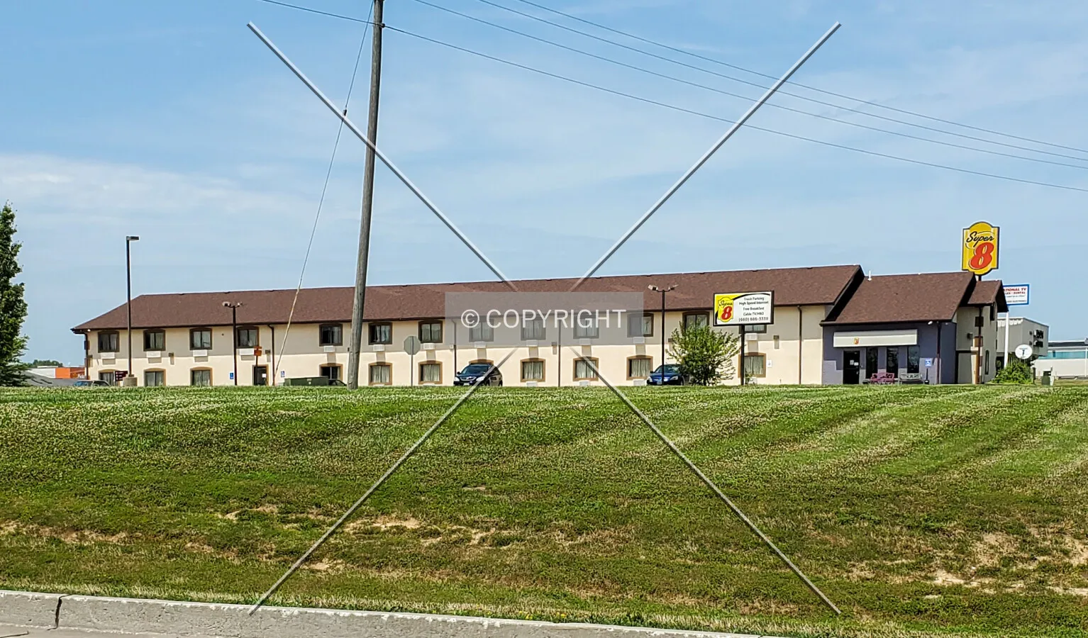 Southeast view; July 18, 2020