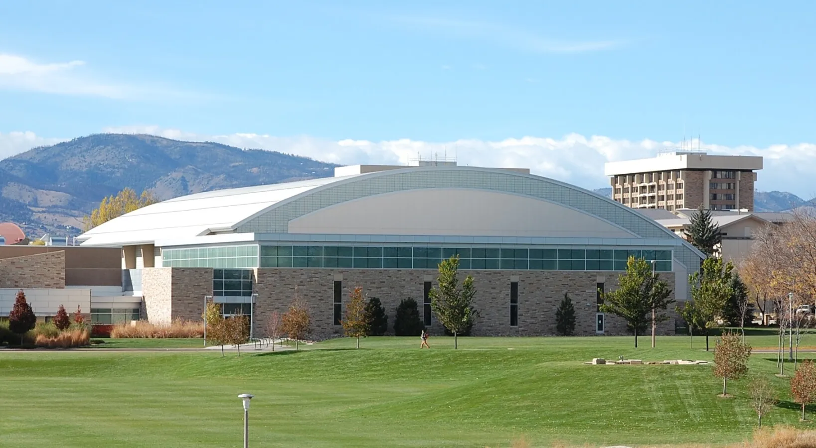 Distant view from the southeast