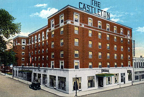 Vintage view from the northwest