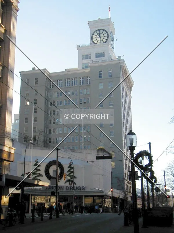 Looking south down Granville Street