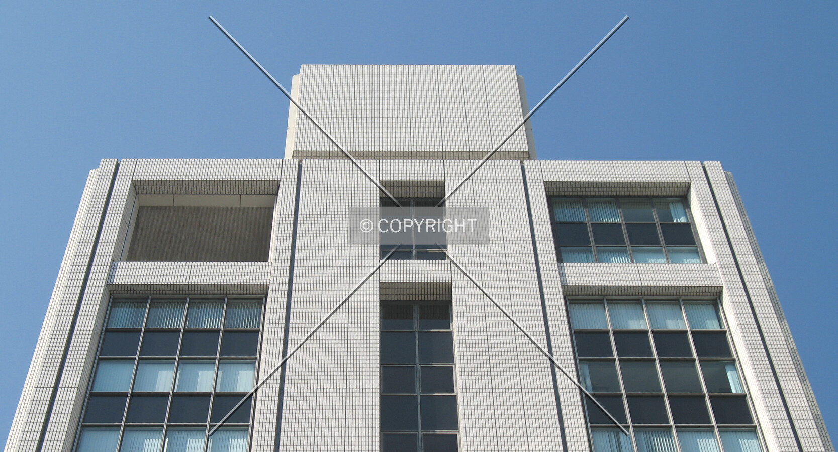 Top floors from the southeast