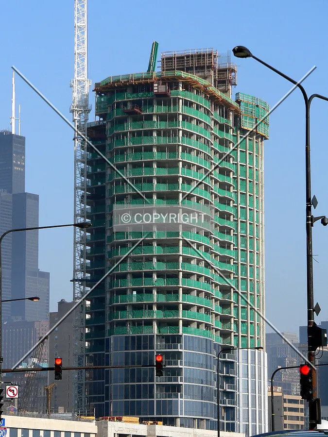View to the northwest from Lake Shore Drive