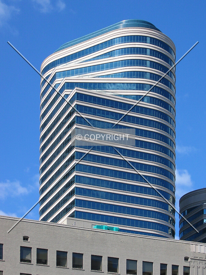 Top floors from the northeast