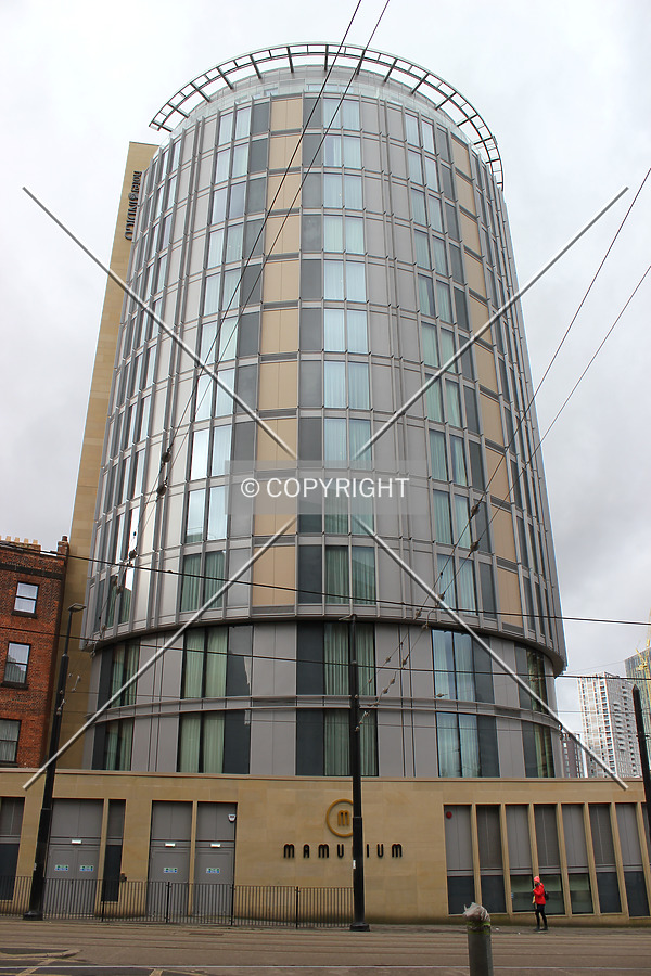 Northeast view from Corporation Street.