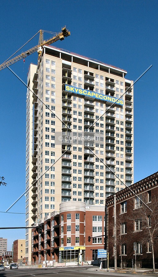 View to the north along Portland Avenue