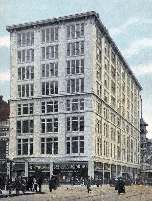 Vintage view from the northwest