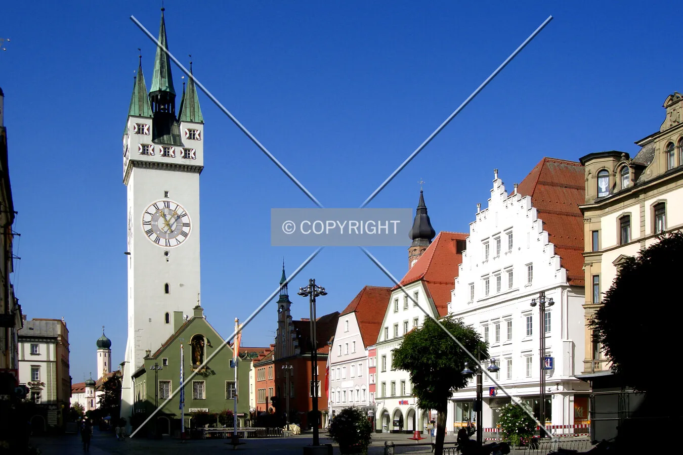 Stadtturm on Ludwigsplatz in Straubing